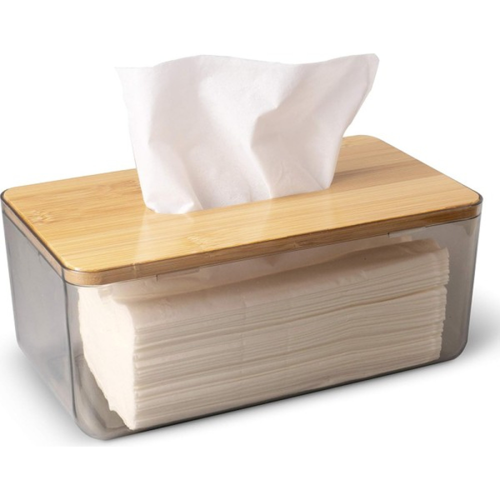 Breeze Minimalist Kağıt Mendil Kapak Tutacağı, Modern Şeffaf Dikdörtgen Bambu Kutu Mendil Dispenseri (Yurt Dışından) - Mavi - 1 Eşya Saklama Kutusu Fiyatı