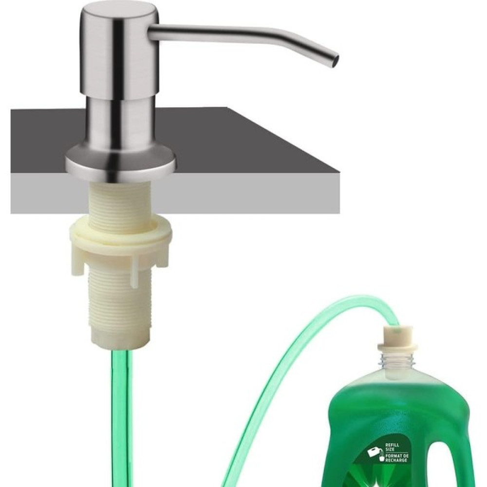 Breeze Nikel Mutfak Lavabo Sabunluk - Gümüş (Yurt Dışından) - 2 Sabunluk Fiyatı
