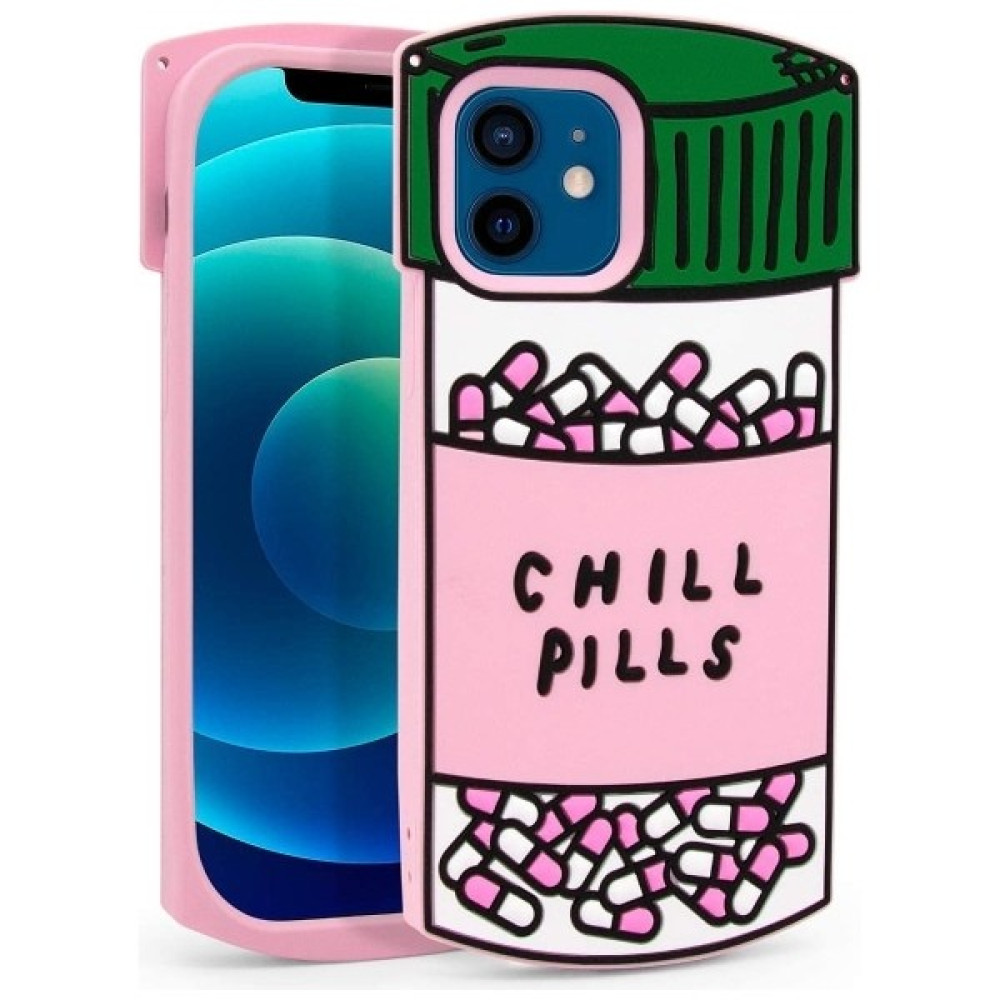Breeze Sevimli iPhone 12 Kılıfı, Komik Soğuk Hap Kapsül Şişesi (Yurt Dışından) Bayan Cüzdan Fiyatı
