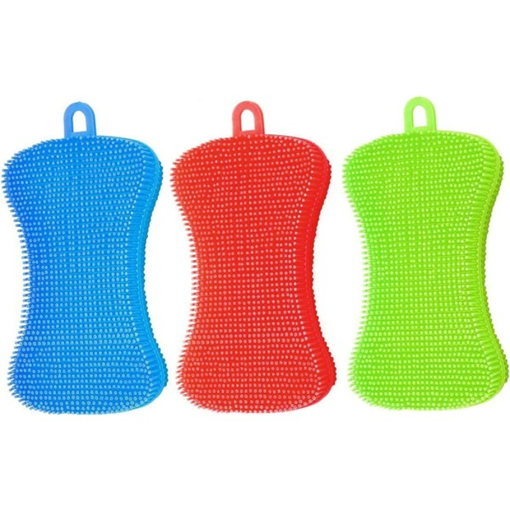 Breeze Silikon Sünger, Gıda Sınıfı Silikon Scrubbers Scrubber Fırçası Çok Yönlü Mutfak Bulaşık Fırçası Bulaşık, Tencere, Bot, Kase, Sebze, Meyve, T... Temizlik Malzemeleri Fiyatı