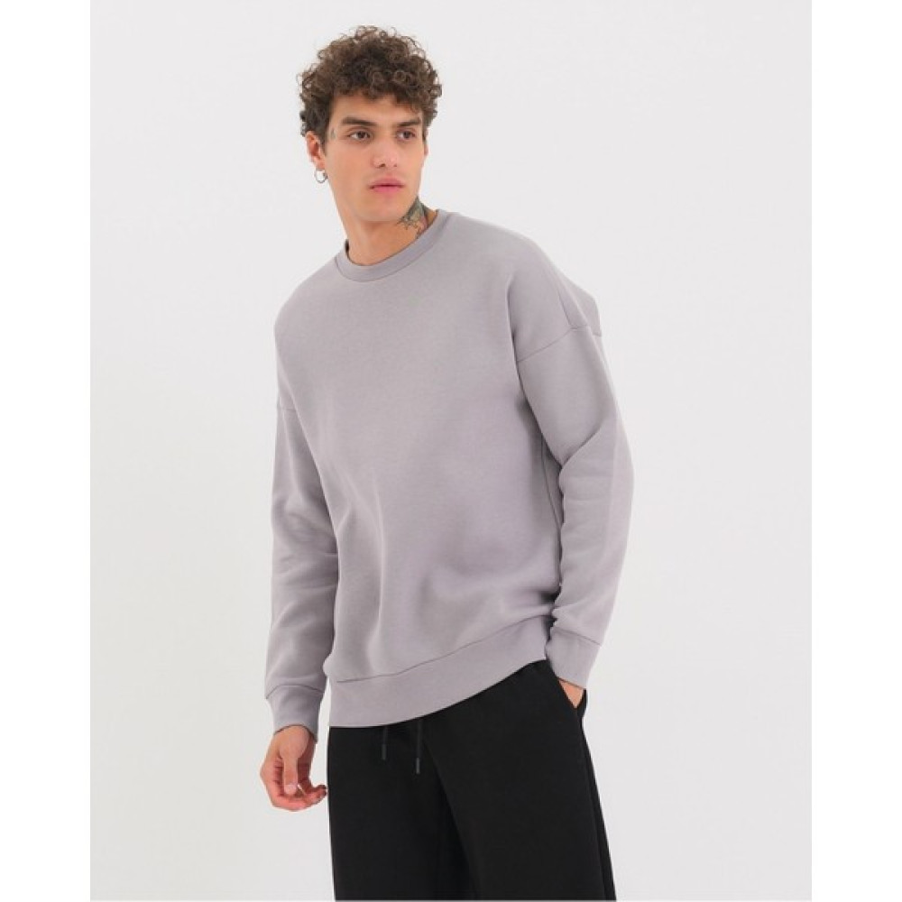 Breezy Sweat Basic Bisiklet Yaka 3 Iplik Şardonlu Oversize Unisex Sweatshirt Erkek Sweatshirt Fiyatı