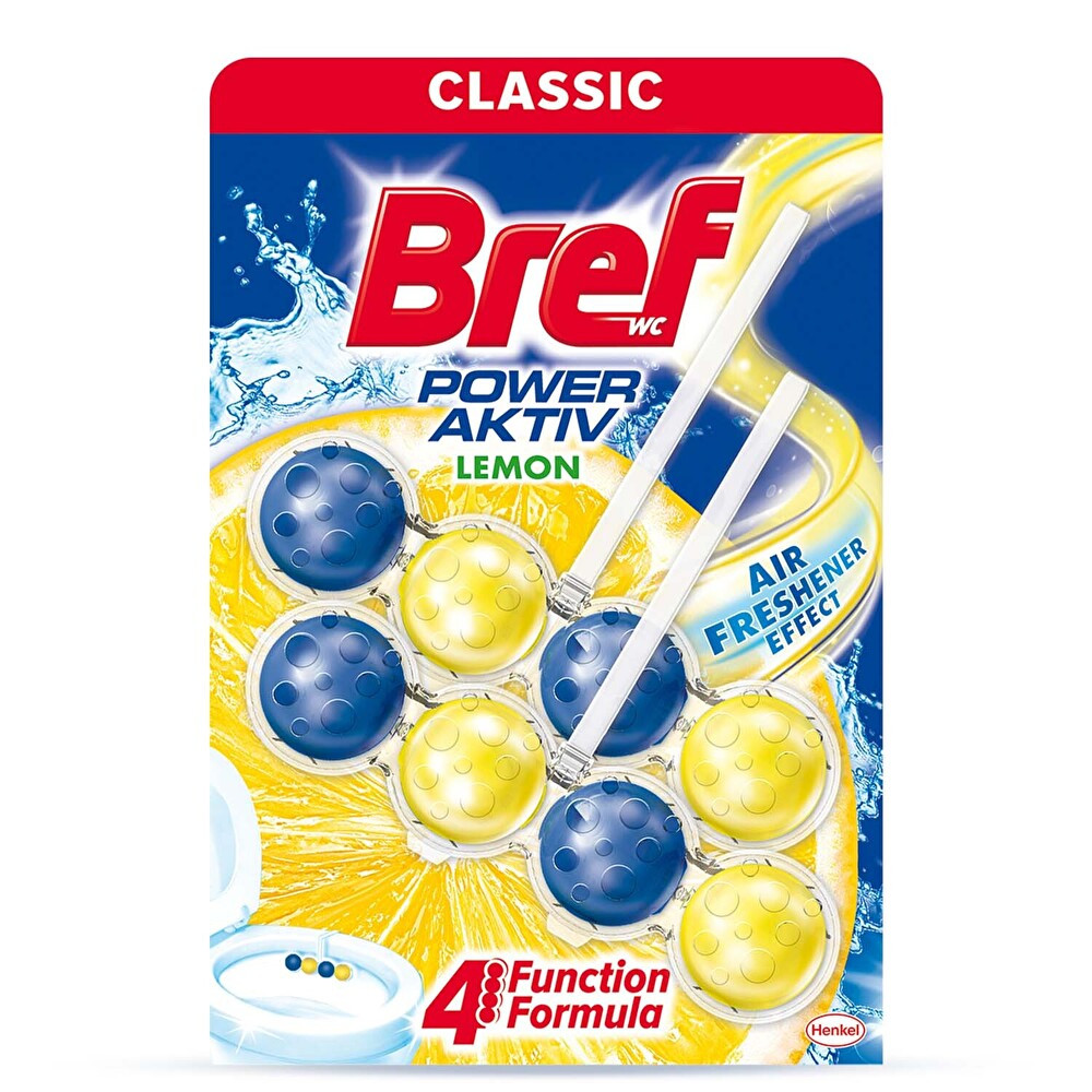 Bref Power Aktiv Katı Tuvalet Bloğu Limon İkili Ev Temizliği Fiyatı