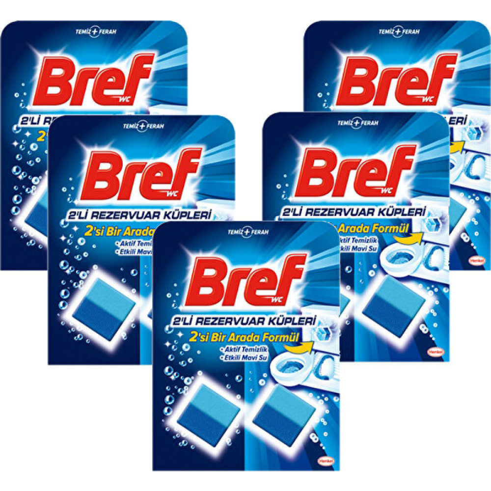 Bref Rezervuar Küp Aktif Temizlik 2'li x 5 Temizlik Malzemeleri Fiyatı