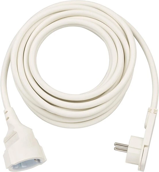 Brennenstuhl Comfort-Line Plus Ip20 Lisanslı Dişi/Erkek 5 M Beyaz Uzatma Kablosu Eviyeler Fiyatı