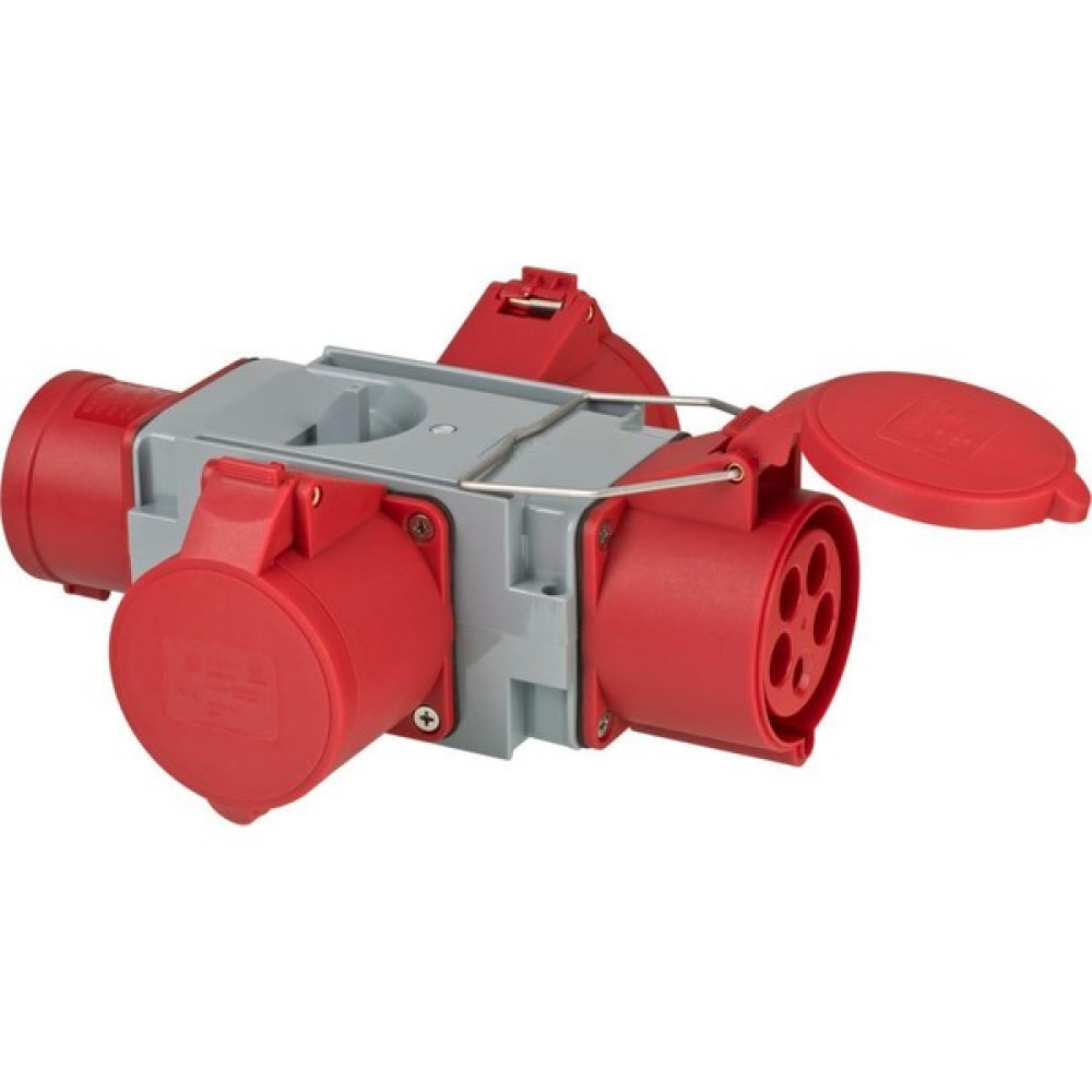 Brennenstuhl Cross Serisi Cee Adaptör Güç Dağıtıcısı IP44 1x Cee Fişi 400V/32A ve 3x Cee Prizleri 400V/32A Dış Mekan Çoklayıcı ve Dönüştürücü Priz - Beyaz Oto Boyaları Fiyatı