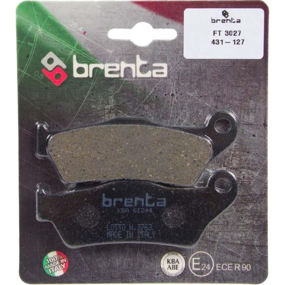 Brenta 431-127 2015-2017 Bajaj Pulsar As 200 Uyumlu Ön Fren Balatası Organik Balata - Tek Renk - Standart Oto Boyaları Fiyatı