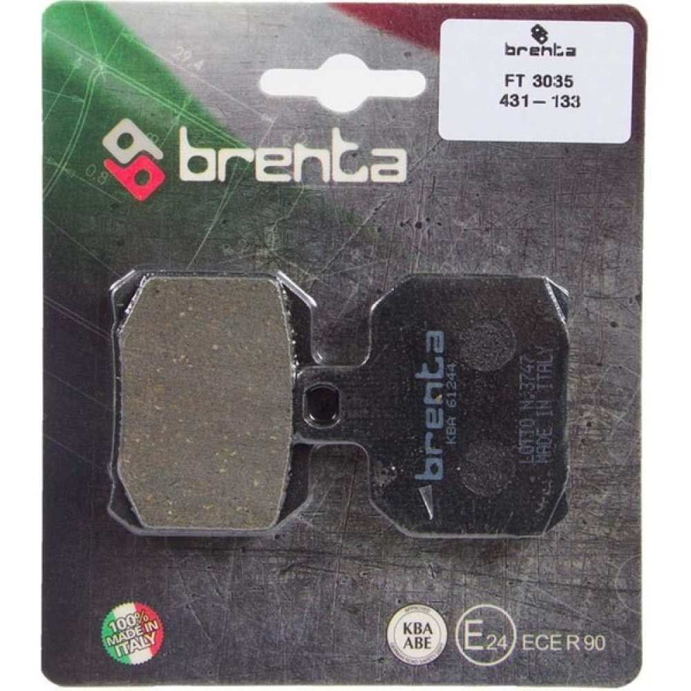 Brenta 431-133 2022 Ducati Streetfighter V2 Uyumlu Arka Fren Balatası Organik Balata - Tek Renk - Standart Oto Boyaları Fiyatı
