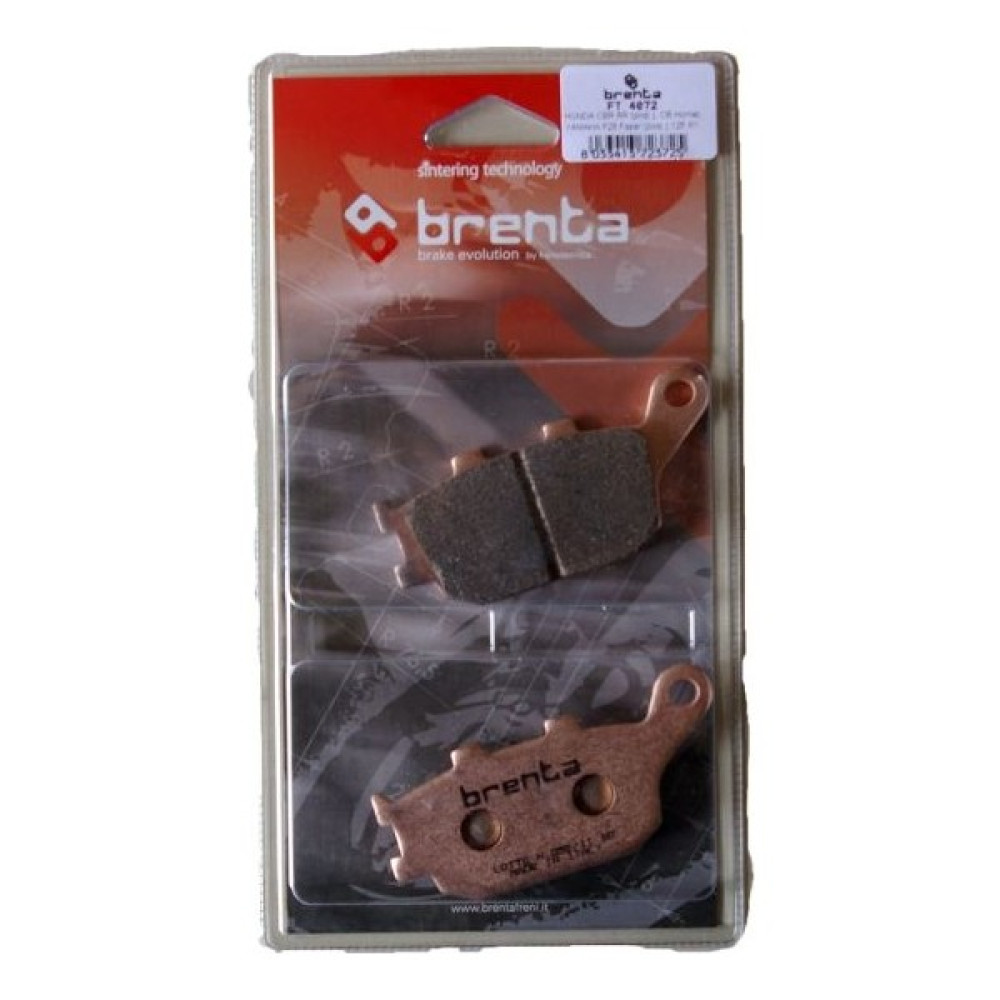 Brenta Honda Crf 1000 L Afrıca Twın Arka Disk Brenta Sinter Metal Fren Balata 2016 - 2021 Fren Grubu Fiyatı