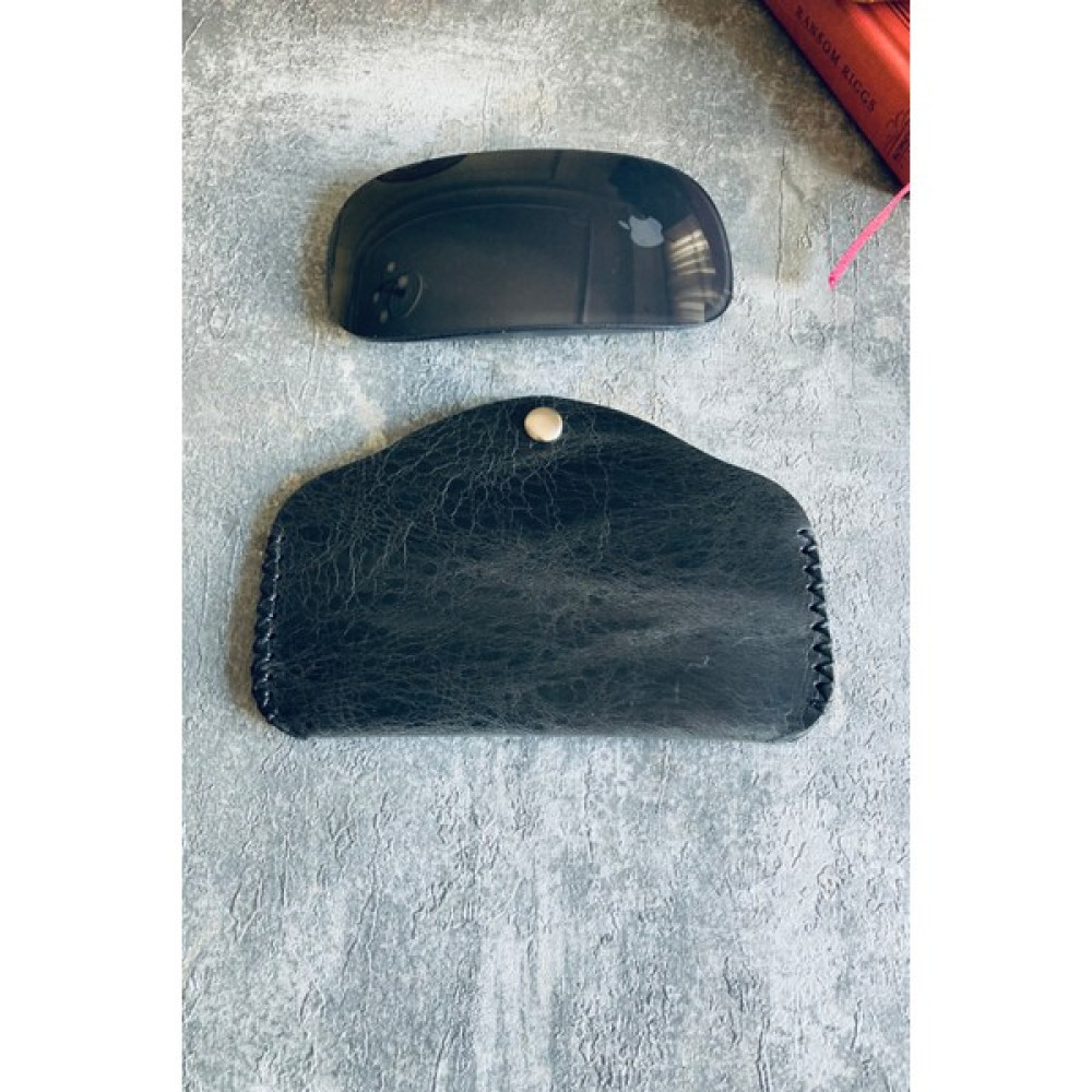 Bretya Hakiki Deri Magic Mouse Kılıfı - Antrasit - Koyu Gri Tablet Pc Aksesuarları Fiyatı