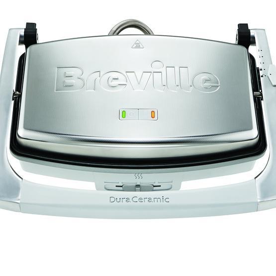 Breville VST026X 2400 W Çelik Tek Yönlü Plakalı Izgara ve Tost Makinesi Gri Tost Makineleri Fiyatı