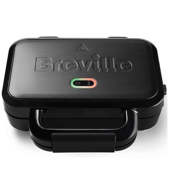 Breville VST082X Siyah Çıkarılabilir - Yapışmaz Plakalar - Paslanmaz Çelik Ultimate Sandviç Makinesi - Ekstra Derin Plakalarla - 2 Dilim Tost Makinesi Tost Makineleri Fiyatı