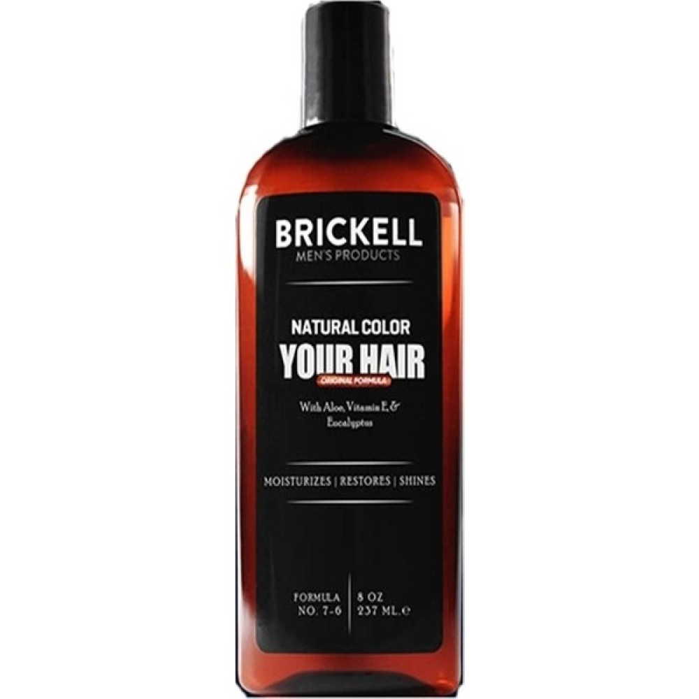 Brickell Brickel 237 ml Erkeklere Özel Saç Sakal Beyazlık Giderci Renklendirci Şampuan Special Hair Beard Whiteness Remover And Color Color Shampoo For Men Oto Boyaları Fiyatı