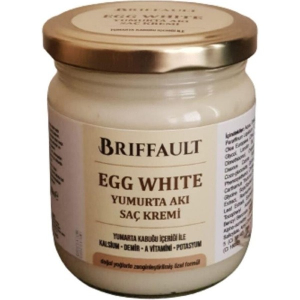 Briffault Egg White Yumurta Akı Saç Maskesi 200 Ml Saç Bakım Maskeleri & Serumlar & Spreyler Fiyatı