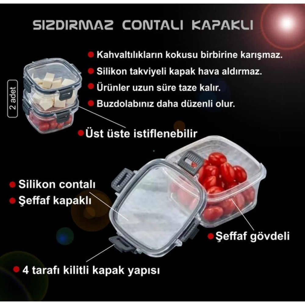 Bright 2'Li Sızdırmaz Silikon Contalı Kahvaltılık Seti - Beyaz Oto Boyaları Fiyatı