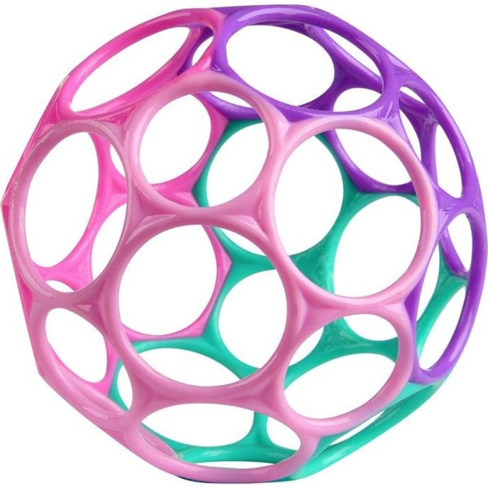 Bright Starts Bright Stars Oball Klasik Top Pink Purple - Renkli Bebek Oyuncakları Fiyatı