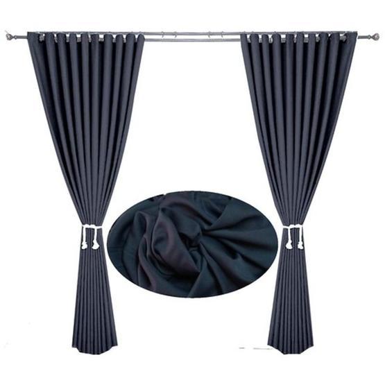 Brillant Blackout Pilesiz Siyah 175x250 cm Güneşlik