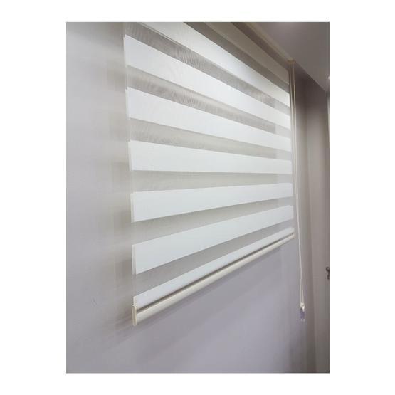 Brillant Ekru MZ508 80 x 200 Stor Zebra Perde Stor Perde Fiyatı