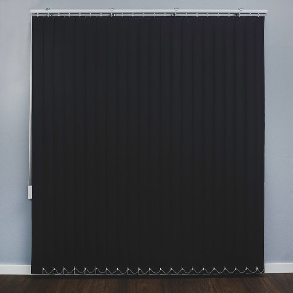 Brillant Siyah Karartma Dikey Stor Perde Işık Geçirmez Blackout VP2923-2 - 140 x 200 cm Stor Perde Fiyatı