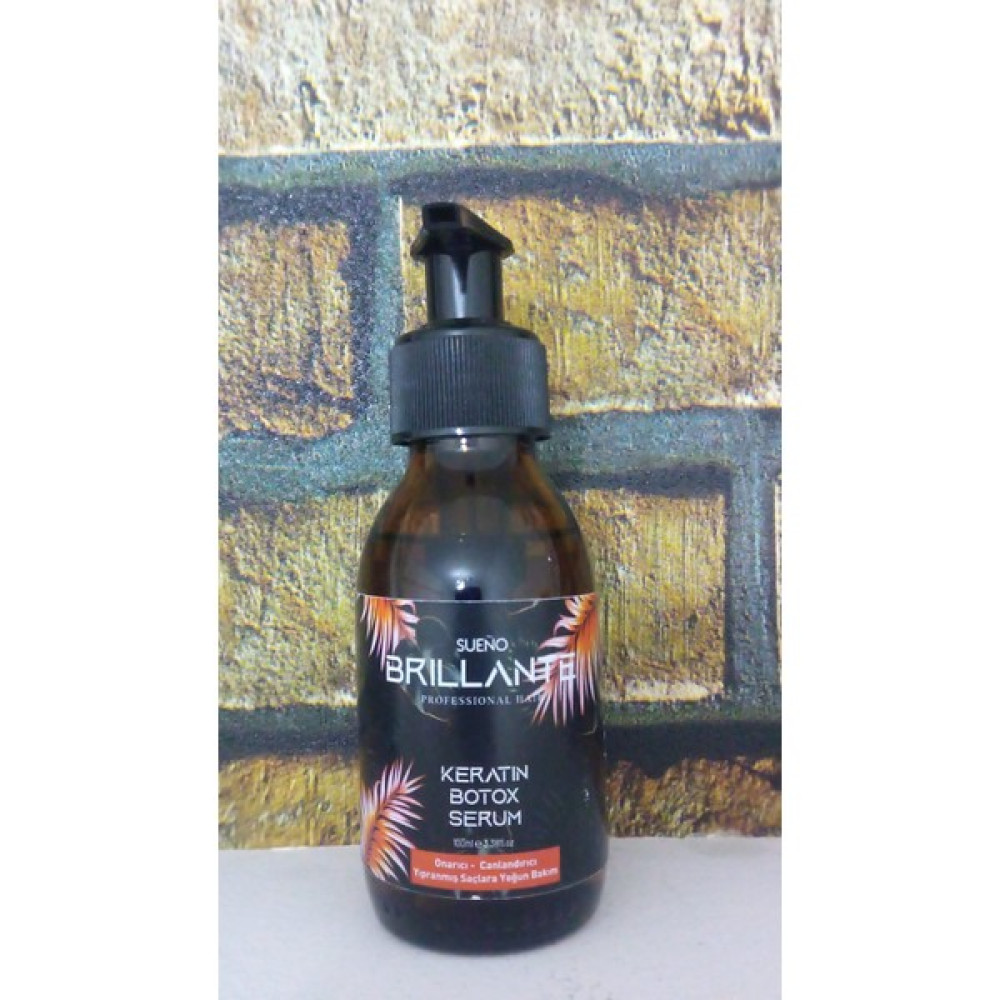 Brillante Professionel Saç Serum Keratin Botox Serum Onarıcı Canlandırıcı Saç Şekillendirici Sprey Fiyatı