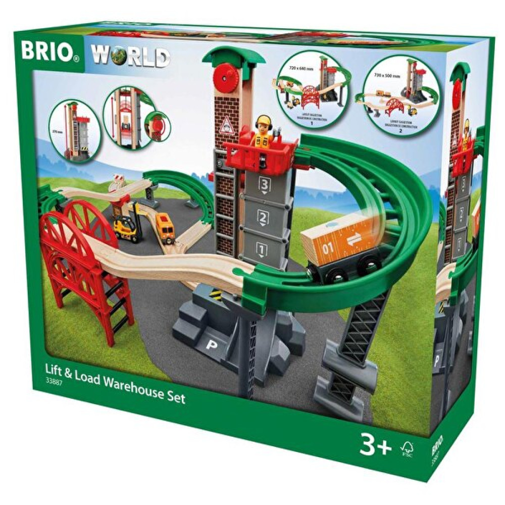 Brio Kaldırma Ve Yükleme Depo Seti 33887 Legolar ( Yapım Oyuncakları ) Fiyatı