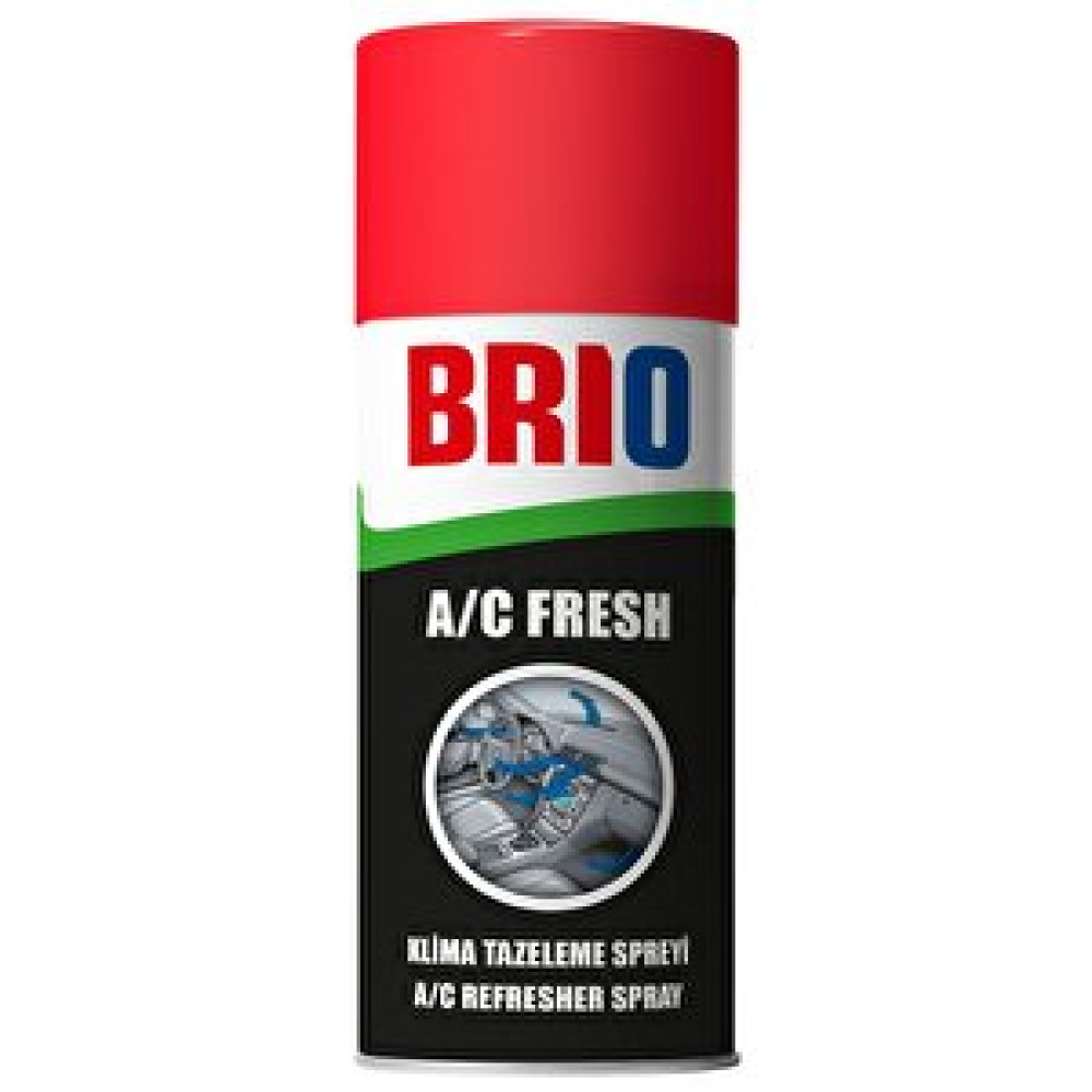 Brio Klima Araç İçi Tazeleme Spreyi 150 Ml Biyosit İçermez Klima Yedek Parça Fiyatı