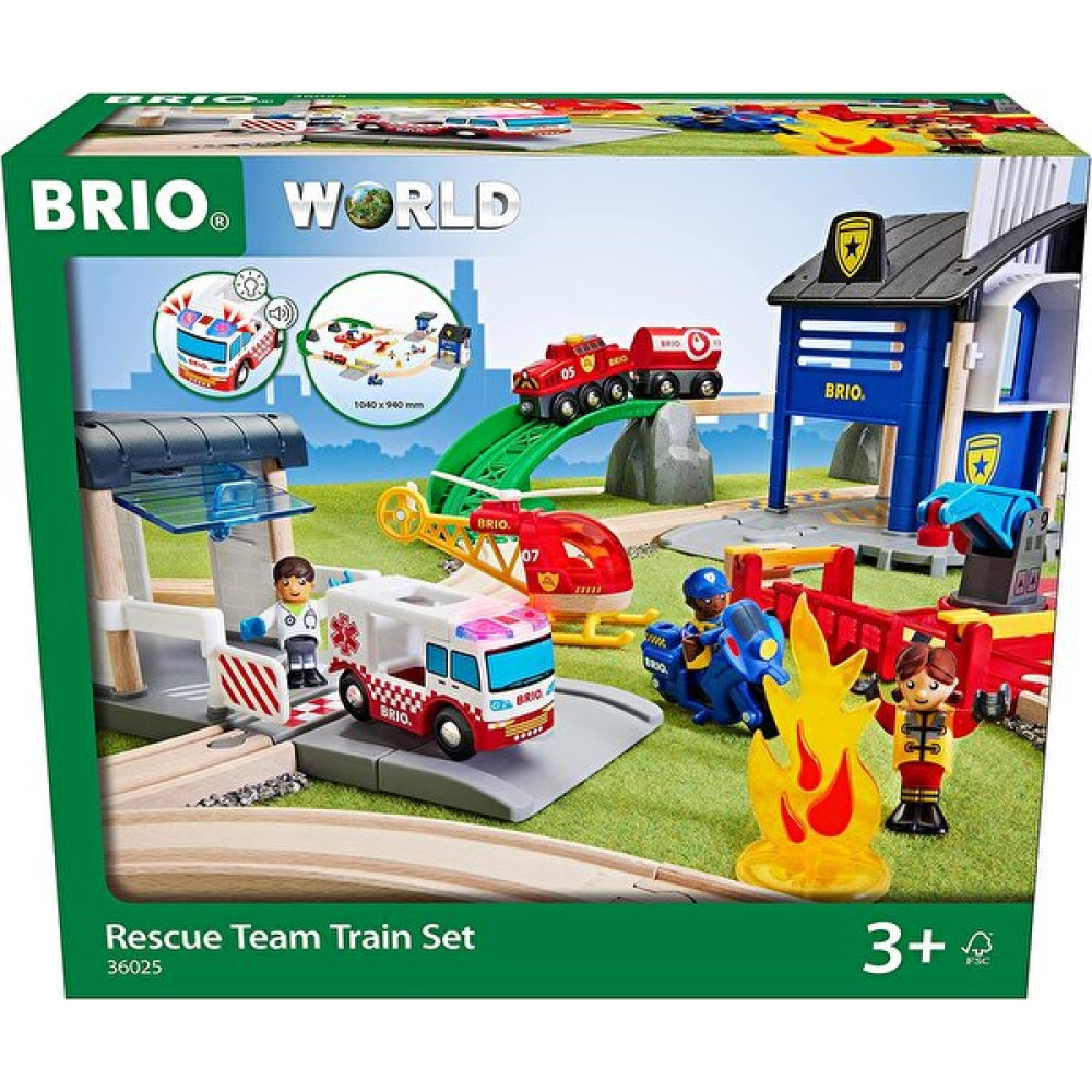 Brio Kurtarma Ekibi Tren Seti 36025 Oyuncak Araç Fiyatı