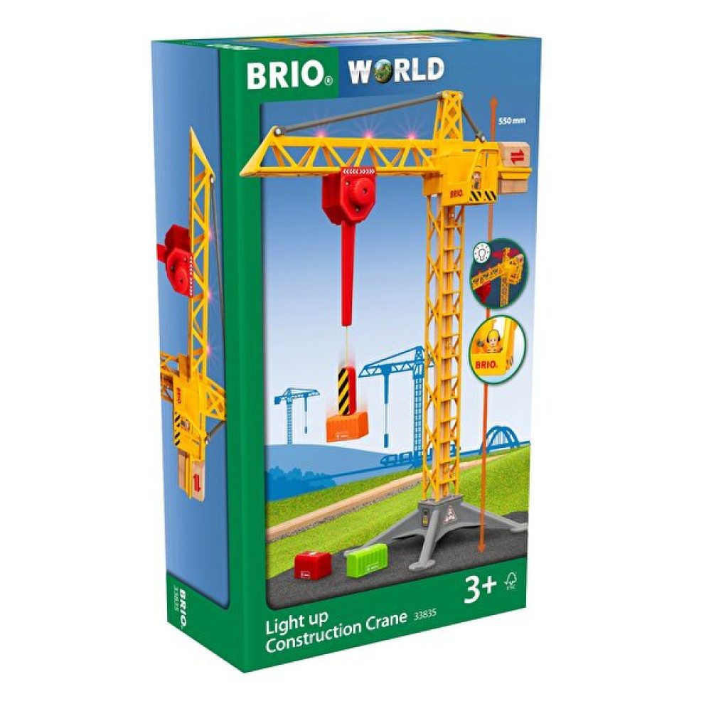 Brio World Işıklı Vinç 33835 Legolar ( Yapım Oyuncakları ) Fiyatı