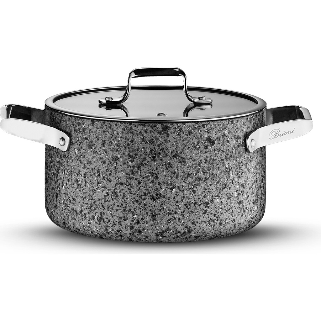 Brioni Stone-Age Çizilmez Yanmaz Yapışmaz Indüksiyonlu 28 Cm Derin Tencere Tencere / Tava Setleri Fiyatı