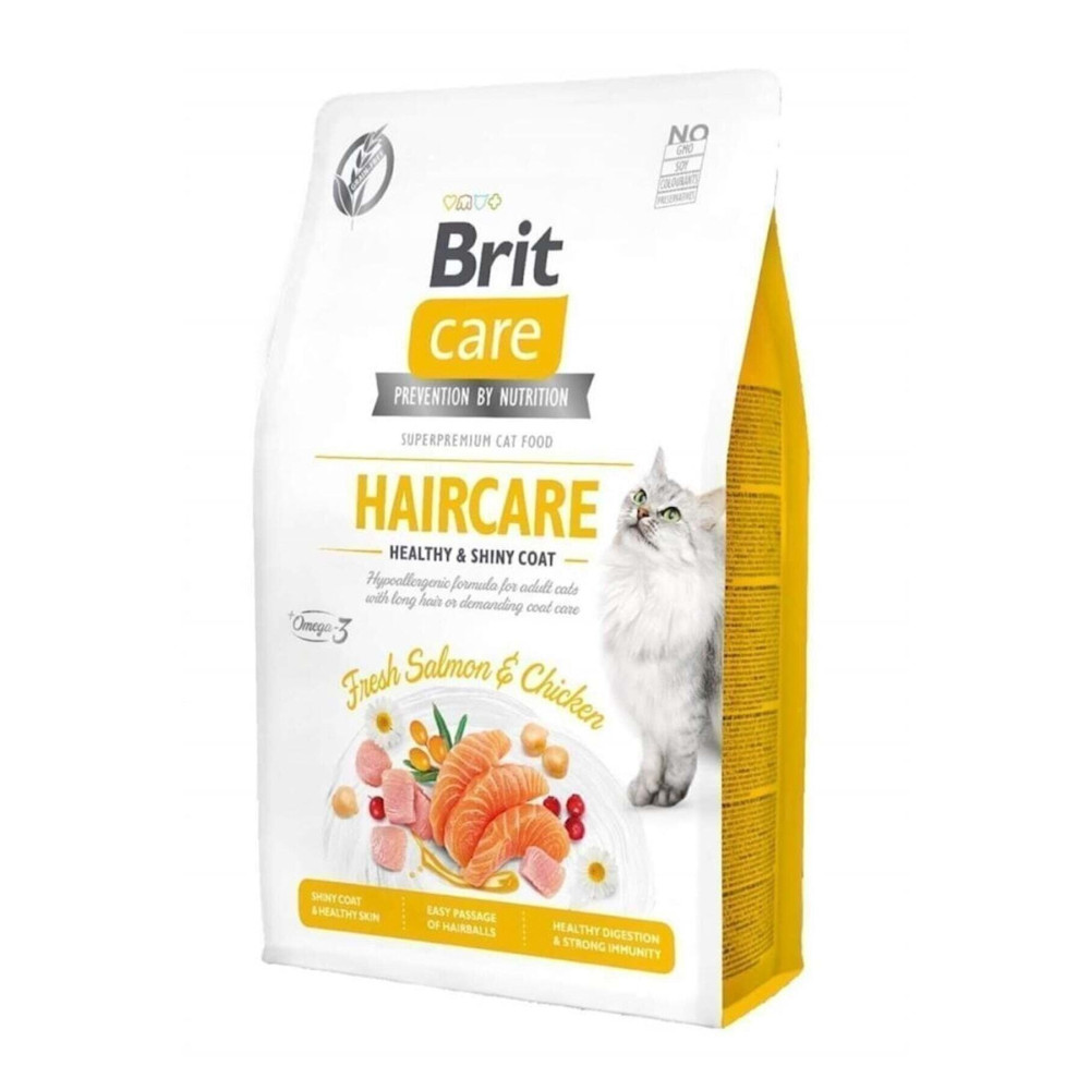 Brit Care Grain Free Hair Care Healthy & Shiny Coat Tavuklu Ve Somonlu Kedi Maması 2 Kg Evcil Hayvan Ürünleri Fiyatı