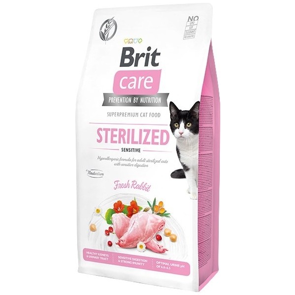 Brit Care Hipoalerjenik Tavşanlı Kısırlaştırılmış Kedi Maması 7 kg Süper Premium Lezzet Evcil Hayvan Ürünleri Fiyatı