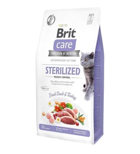 Brit Care Hypo-allergenic Kilo Kontrolü Için Ördekli Tahılsız Kısırlaştırılmış Kedi Maması 7kg Evcil Hayvan Ürünleri Fiyatı