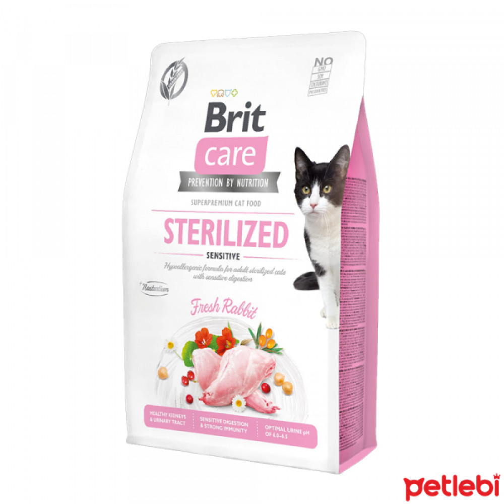 Brit Care Hypo-Allergenic Sindirim Sistemi Destekleyici Tahılsız Kısırlaştırılmış Kedi Maması 2kg Evcil Hayvan Ürünleri Fiyatı