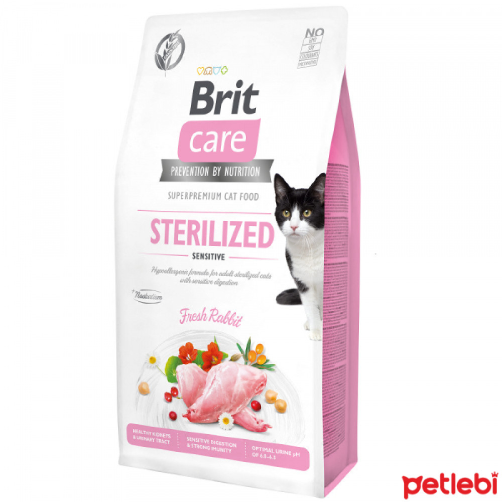 Brit Care Hypo-Allergenic Sindirim Sistemi Destekleyici Tahılsız Kısırlaştırılmış Kedi Maması 7kg Evcil Hayvan Ürünleri Fiyatı