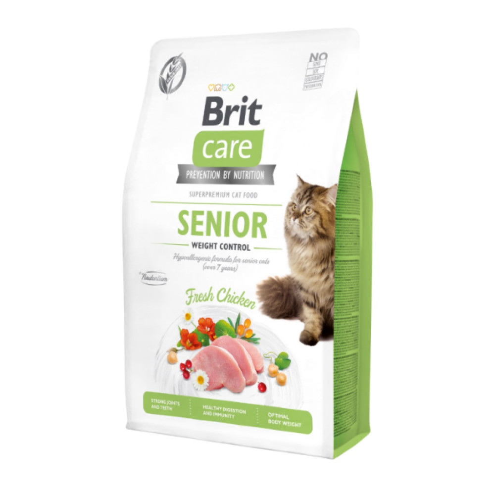 Brit Care Senior Kedi 2Kg Tahilsiz Tavuklu Kilo Kontrolu İleri Yas Kedi Mamasi Yasli Kedi Evcil Hayvan Ürünleri Fiyatı