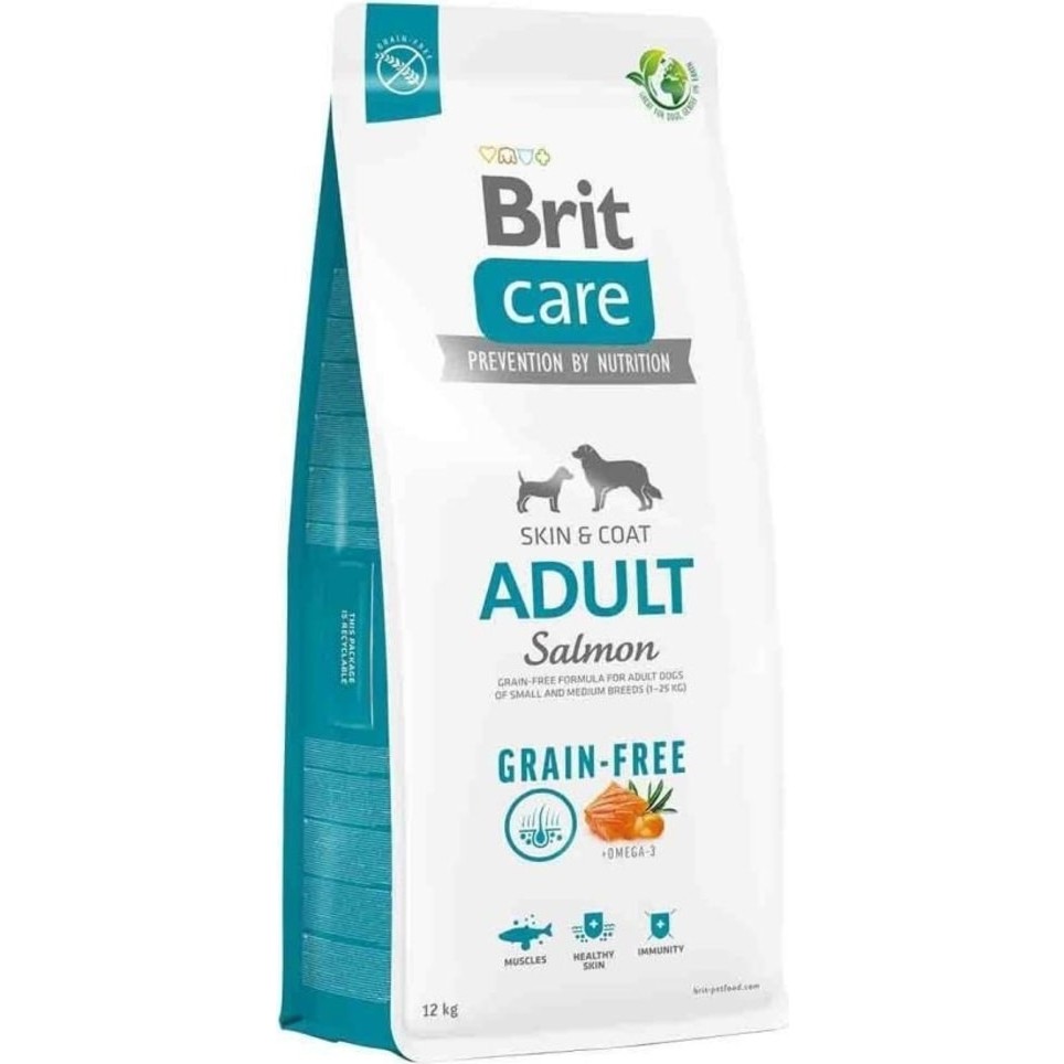 Brit Care Skin & Coat Tahılsız Somonlu Süper Premium Orta Irk Yetişkin Köpek Maması 12 kg Evcil Hayvan Ürünleri Fiyatı