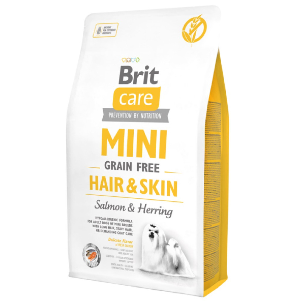Brit Care Tahilsiz 2Kg Mini Adult Hair Skin Somon Ve Ringa Balikli Yetiskin Kopek Mamasi Evcil Hayvan Ürünleri Fiyatı
