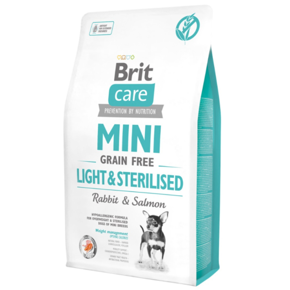 Brit Care Tahilsiz 2Kg Mini Light Sterillised Tavsanli Kopek Mamasi Kisirlastirilmis Kopek Mamasi Evcil Hayvan Ürünleri Fiyatı