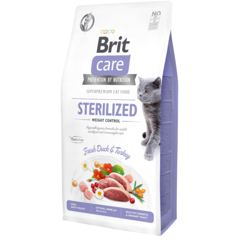 Brit Care Tahilsiz Sterilised Kedi 7Kg Ordekli Kisirlastirilmis Kedi Mamasi Kisir Kedi Kilo Kontrolu Evcil Hayvan Ürünleri Fiyatı