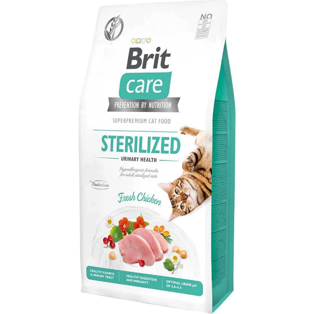 Brit Care Urinary Sağlığı Için Tavuklu Kısırlaştırılmış Kedi Maması 7kg Evcil Hayvan Ürünleri Fiyatı