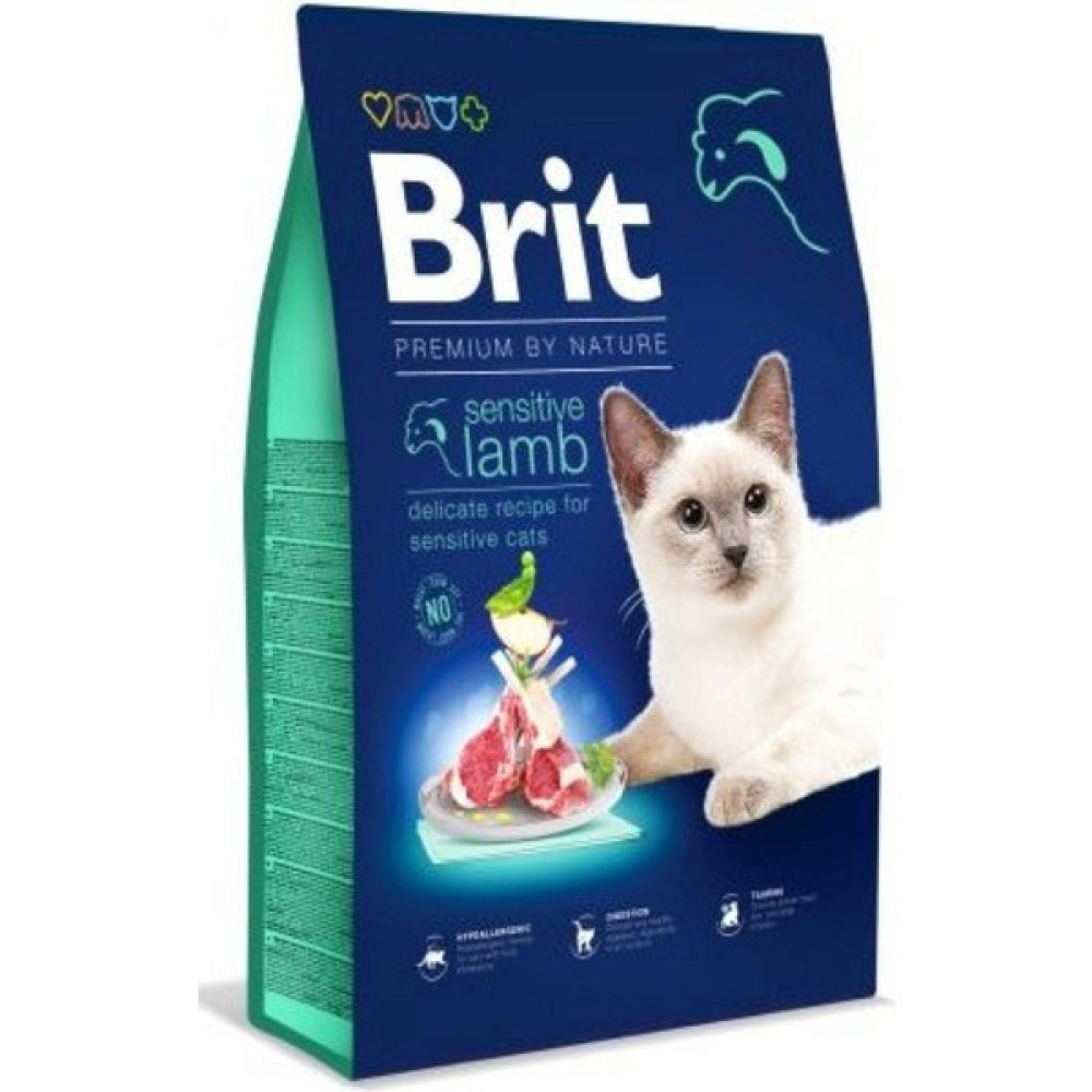 Brit Premium By Nature Cat Sensitive 8 kg - 10 Evcil Hayvan Ürünleri Fiyatı