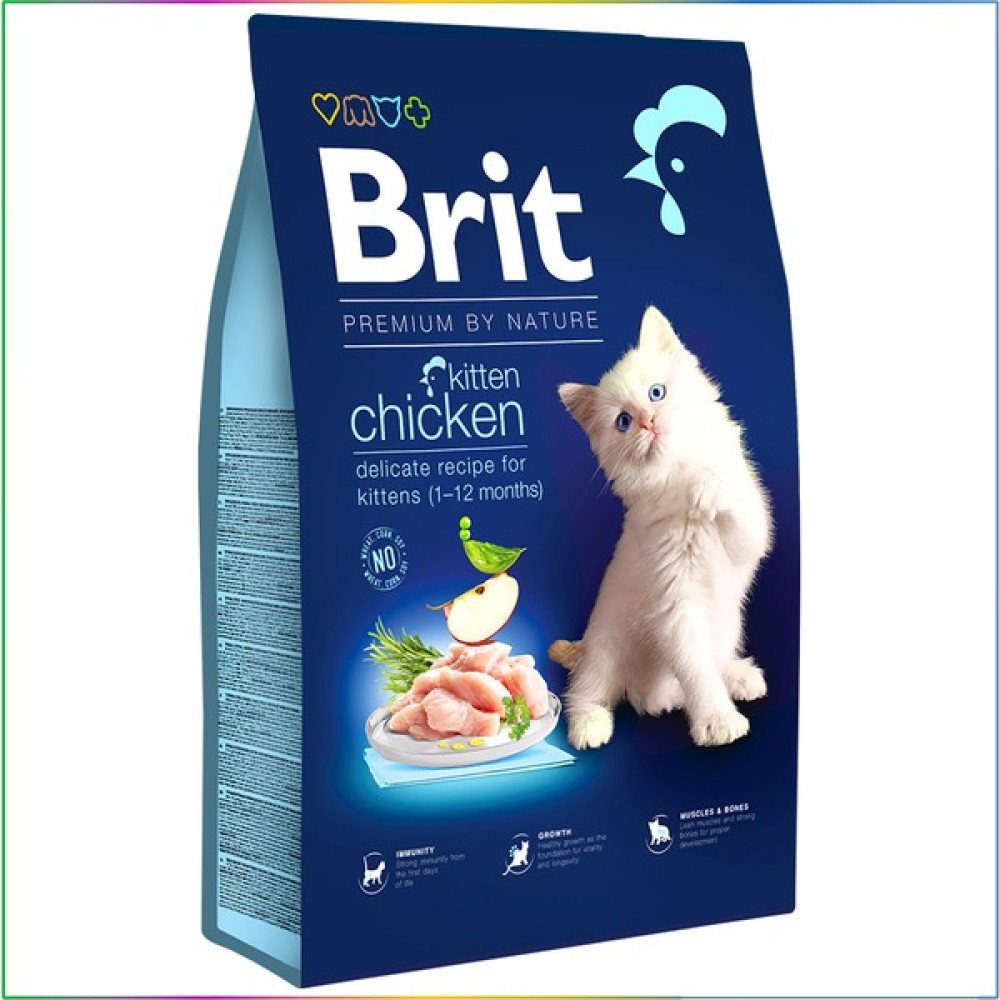 Brit Premium Kitten Tavuk ve Somonlu Yavru Kedi Maması 8 kg Evcil Hayvan Ürünleri Fiyatı