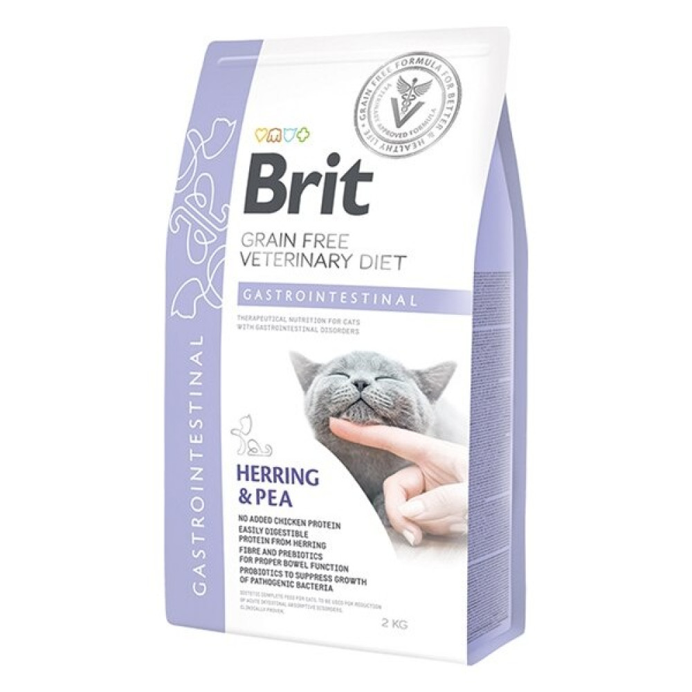 Brit Veterinary Diet Gastrointestinal Ringa Balıklı Tahılsız Yetişkin Kedi Maması 2 kg - 0 Evcil Hayvan Ürünleri Fiyatı