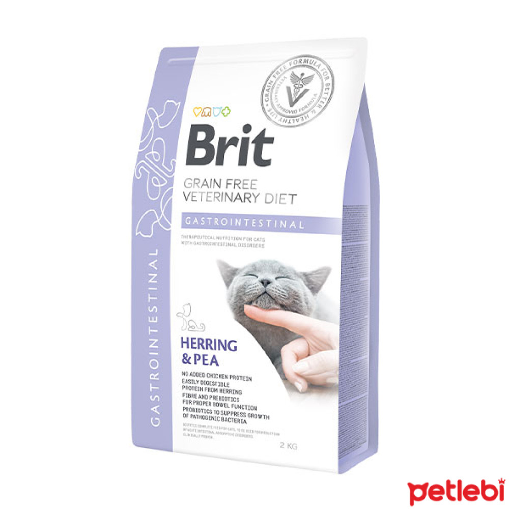 Brit Veterinary Diet Gastrointestinal Sindirim Sistemi Destekleyici Tahılsız Kedi Maması 2kg Evcil Hayvan Ürünleri Fiyatı