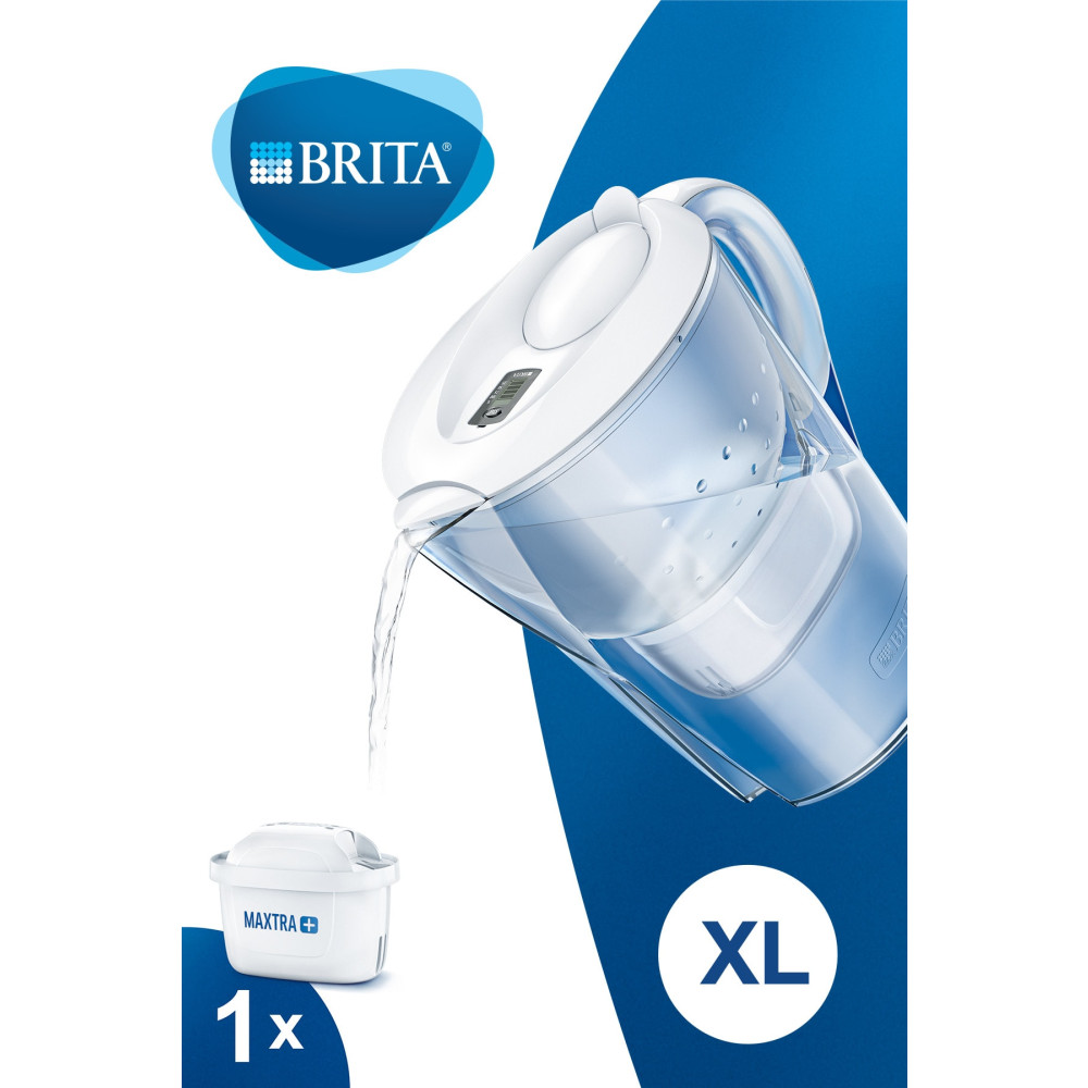 BRITA Marella Xl Filtreli Su Arıtma Sürahisi - Beyaz Sürahi Fiyatı