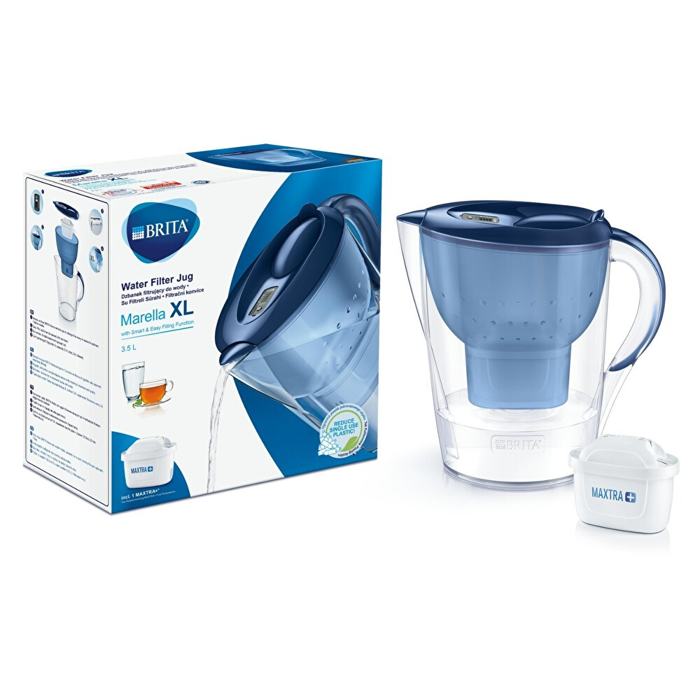 Brita Marella XL Filtreli Su Arıtma Sürahisi - Mavi Sürahi Fiyatı