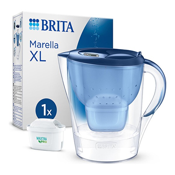 Brita Marella Xl Filtreli Sürahi Pro - Mavi, 3,5 Lt Termoslar Fiyatı