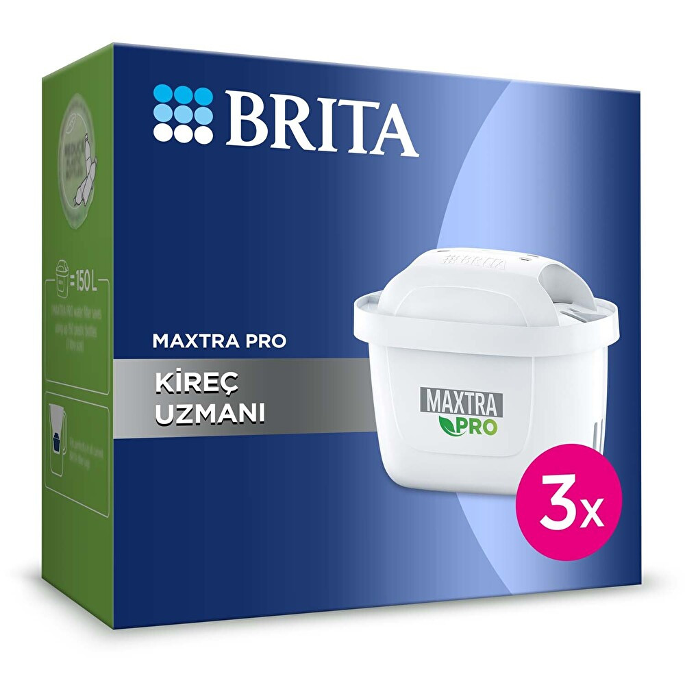 Brita Maxtra Pro Kireç Uzmanı Yedek Su Arıtma Filtresi 3’lü Sürahi Fiyatı