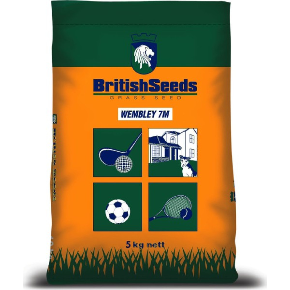 British Seeds, Wembley 7M (7'Li Karışım Çim Tohumu) 5Kg Tohum Fiyatı