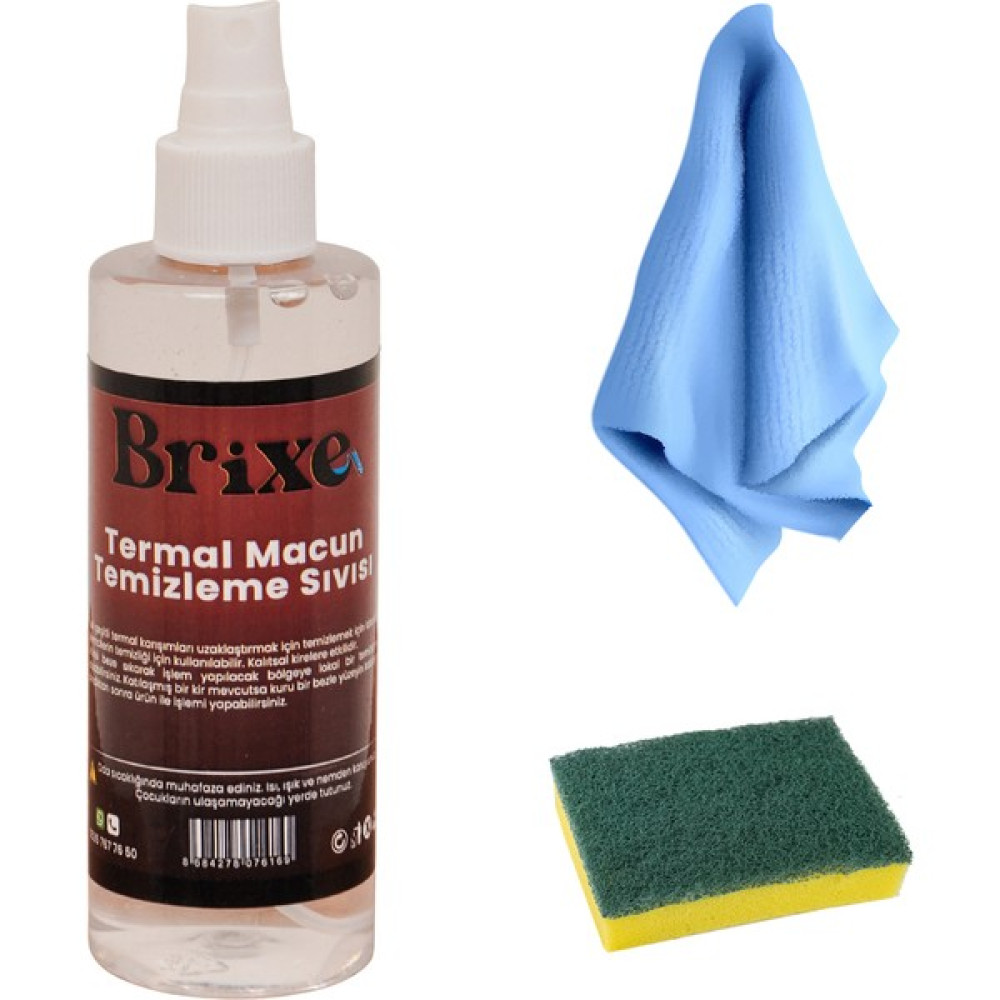 Brixe Termal Macun Temizleme Sıvısı Set 200 ml Parlatıcı ve Temizleyiciler Fiyatı