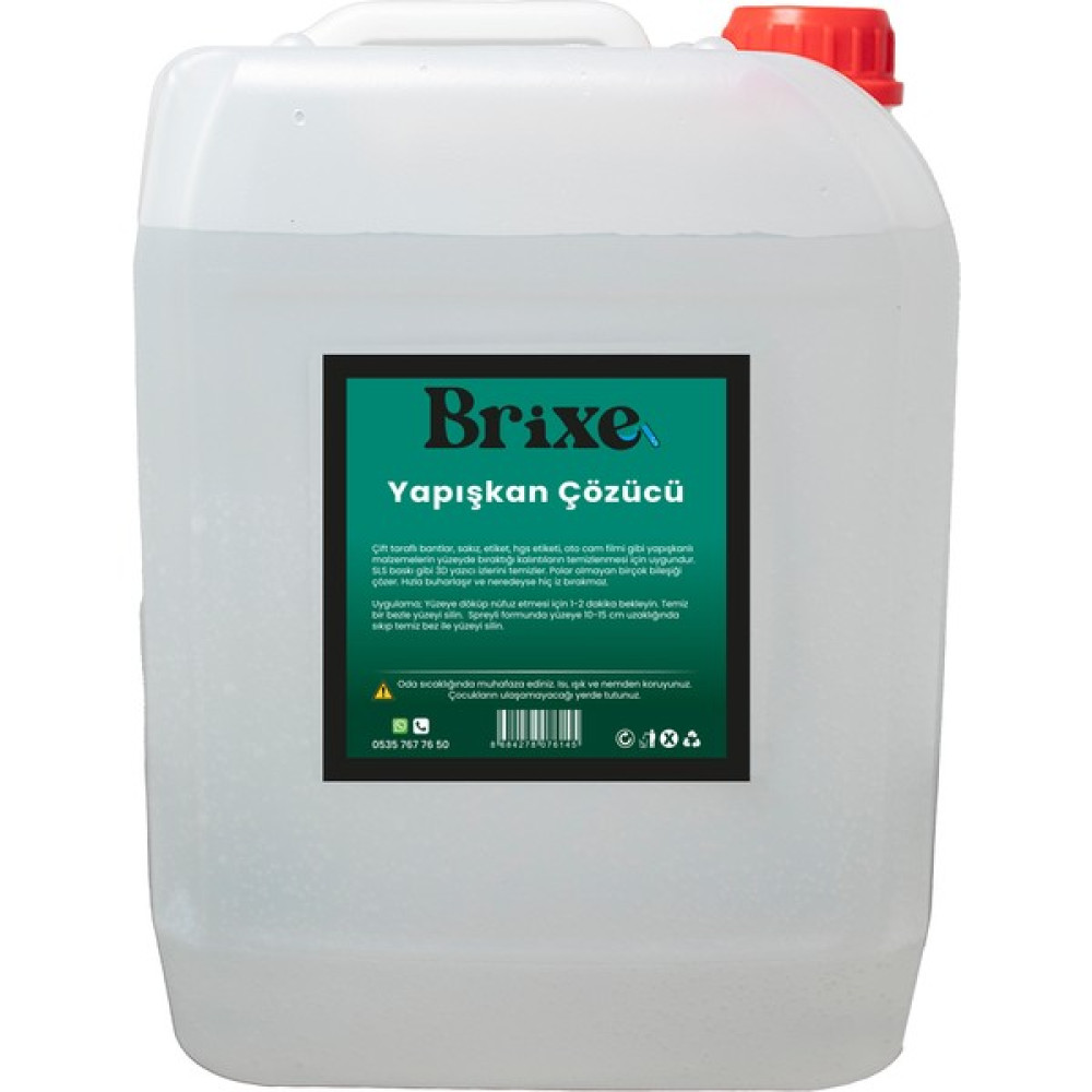 Brixe Yapışkan Çözücü Sökücü 5 Lt Parlatıcı ve Temizleyiciler Fiyatı